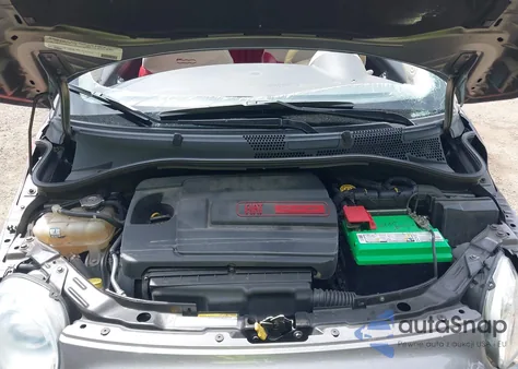 2012 Fiat 500C Lounge z USA, uszkodzony, nr VIN 3C3CFFER6CT142001